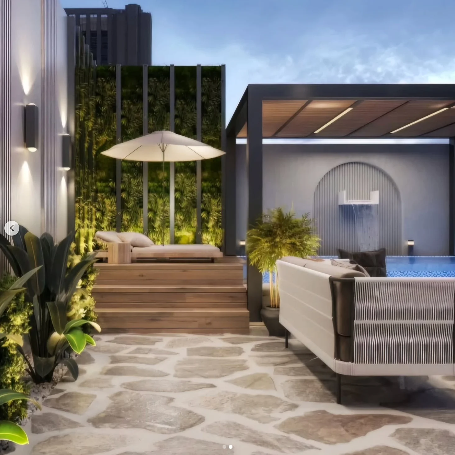 Terrace interior designer in Kolkata 